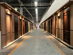 Stilvolle Innen-MDF-Verbundtür mit PVC-Folie, Pflegeleicht, Robust, Maßgefertigte Weiße Innentür für Hotel/Villa Fabrik - Product Image 6