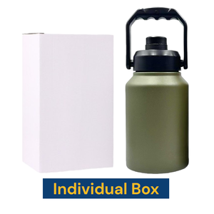 0,5 Gal Botellas de agua reutilizables de 1 galón Acero inoxidable - Product Image 4