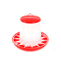 Mangeoire automatique professionnelle anti-gaspillage pour volailles, bol durable en plastique pour poulets, kit d'alimentation pour fermes et poulaillers.