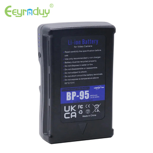 Batería <span class=keywords><strong>Recargable</strong></span> de Iones de Litio de 14.8V 95Wh BP-95W con Montura V y Bloqueo para Videocámaras <span class=keywords><strong>Sony</strong></span>, Computadoras Portátiles, Cámaras, Monitores, Luces LED de Video - Product Image 1