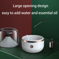 Diffuseur d'arôme électrique avec humidificateur d'huile parfumée à 7 couleurs pour voiture domestique alimenté par batterie veilleuse diffuseur d'arôme