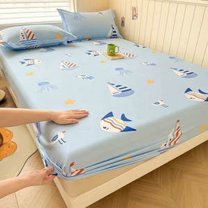 Lenzuolo singolo stampato in cotone per neonati, adatto per viaggi internazionali, con morbido coprimaterasso singolo e matrimoniale - Product Image 4