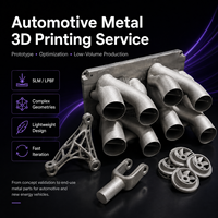 Collecteur d'échappement 2-en-1 SLM pour véhicules performants et hybrides, titane/aluminium, personnalisable
