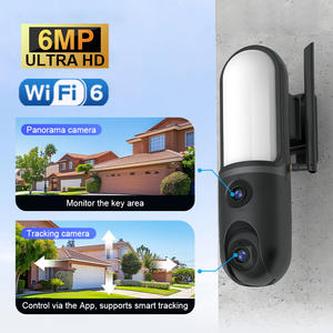 กล้องวงจรปิดอัจฉริยะสำหรับสวน FC4 เลนส์คู่ ระบบ <span class=keywords><strong>WiFi</strong></span> กันน้ำ เสียงสองทาง ไฟติดผนัง ไฟสปอตไลท์ พร้อมไซเรนในตัว มุมกว้าง ความคมชัดระดับ Full HD ใช้งานได้ตลอดวัน - Product Image 2