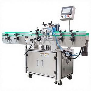 Automatic Round Bottle Labeling Machine High Speed Double Side Round Bottle Customizable Self-Adhesive Label Production Line - Product Image 1