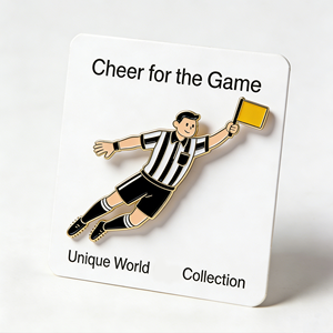 良い品質のエナメル製ラペルピン、金属バッジ、鉄製サッカークラブスポーツラペルピン、サッカークラブファン向けバッジ - Product Image 6