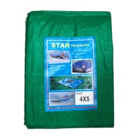Couverture d'extérieur polyvalente personnalisée en PE, bâche de voiture en polyéthylène étanche, couleur verte, blanche, bâche en plastique