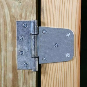 บานพับเหล็กขนาด 3.5 นิ้ว แบบปลายทู่ พร้อมบุชไนลอน ปิดแบบนุ่มนวล ลดเสียงรบกวน แกว่งได้อย่างราบรื่น สำหรับประตูไม้ภายนอก - Product Image 2