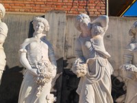 YDSTONE personnalisé moderne Sculpture en pierre naturelle intérieur/extérieur décor à la maison marbre Statue grecque pour Villa & Temple Application