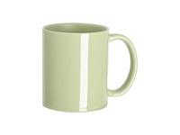 Mug en grès moderne pour sublimation, design macaron pleine couleur violet, cadeau d'affaires