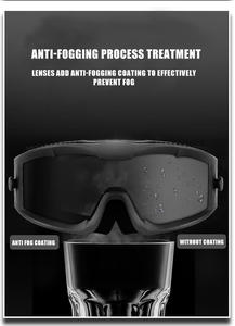 نظارات تكتيكية للدراجات النارية مقاومة للصدمات ورؤية ليلية للطرق الوعرة ونظارات احترافية مضادة للغبار للتخييم بالجملة - Product Image 6