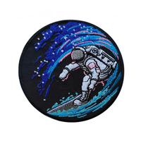 Patch brodé personnalisé à thermocoller pour vêtements, patchs de créateur
