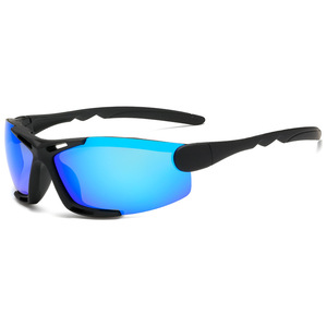 Photochromic Cycling Glasses <b>Black</b> <b>Frame</b> Polarized TAC Lens UV400 Protection For Outdoor Sports Fishing Cycling - Product Image 1