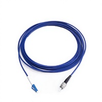 Câble de brassage fibre optique blindé monomode monocœur LC/SC/FC/ST PVC 1M, prix usine