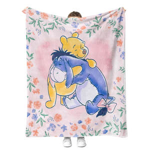 Cute Winter Cartoon Character Animals <b>Blanket</b> Custom Bed Sheet Quilt Soft Home Wearable Throw Fleeced Flannel <b>Blankets</b> - Product Image 4