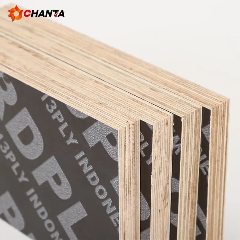 Lámina de madera contrachapada de 18mm, lámina negra/marrón, para construcción, venta al por mayor, fábrica China