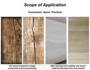 Ponceuse automatique double tête robuste pour le ponçage de planches, tables, chaises, panneaux de porte et le traitement du mobilier - Product Image 6