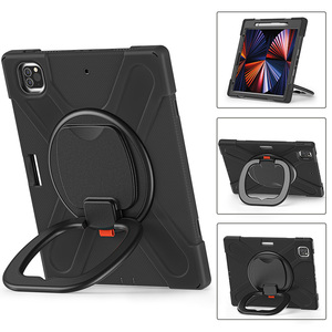 Étui de protection pour tablette PC avec poignée ergonomique pour Apple <span class=keywords><strong>iPad</strong></span> <span class=keywords><strong>Pro</strong></span> <span class=keywords><strong>12</strong></span>,9 <span class=keywords><strong>pouces</strong></span> 20212022, bandoulière - Product Image 4