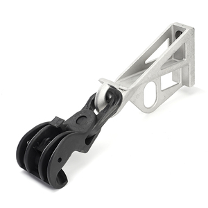 Kit de support de serrage de <span class=keywords><strong>suspension</strong></span> de câble en aluminium ABC Fixations de câble galvanisées avec assemblage de support d'ancrage - Product Image 2