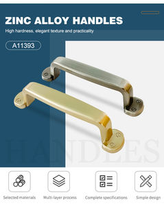 Poignée de meuble robuste en alliage de Zinc matériel de tiroir de placard de dureté élevée pour l'utilisation d'armoire de commode de garde-robe de cuisine - Product Image 2