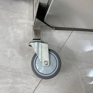 호텔 및 레스토랑을위한 스테인레스 스틸 2 단 레스토랑 음식 서비스 트롤리 카트 - Product Image 5