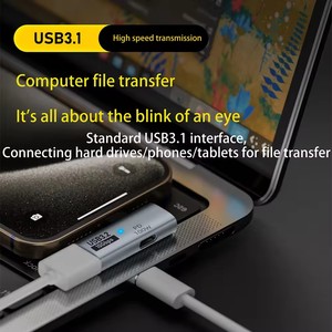 Adaptateur OTG 1/2 TYPE-C révolution USB3.0 femelle câble de données OTG transmission de lecteur USB conversion PD100W - Product Image 6