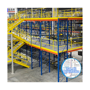 Мезонинная напольная платформа мезонинная напольная подставка для кухни, четырехуровневая стойка для хранения в ресторане - Product Image 3