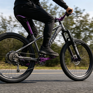 Bicicleta Dirt Jumper de 26 Pulgadas, Aluminio, Frenos de Disco Dobles, Cuadro Rígido, Dirt Jump Cross-Country, 9 Velocidades, Montaña, M-15, Liberación Rápida - Product Image 1
