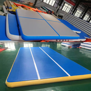Estera de gimnasia inflable personalizada, pista de aire de tamaño grande, 5m, 6m, 7m, 8m, 10m, 12m, 15m de longitud, pista de aire, a la venta - Product Image 5