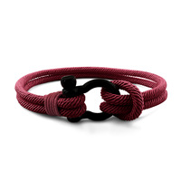 Bracelet perlé en alliage de style occidental minimaliste rétro avec fermoir fer à cheval, cadeau unisexe pour couple, bijoux vintage tendance