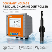 Medidor de Cloro Libre RS485, Analizador de Cloro Residual, Sensor de Voltaje Constante, Grado OEM IP68 para Agua Potable y Piscinas