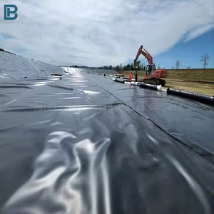 Offre Spéciale Design moderne LDPE bassin d'eau de pluie agriculture étang réservoir ruissellement réservoir réservoir de stockage revêtement UV Anti-étanchéité géomembrane - Product Image 3