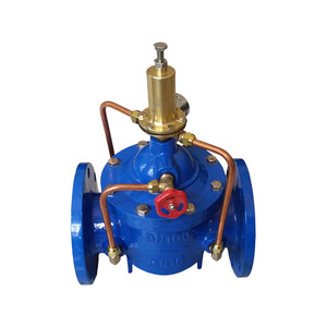 Vanne de surpression en fonte 500X à bride rainurée pour le contrôle et la régulation du débit d'eau - Product Image 2