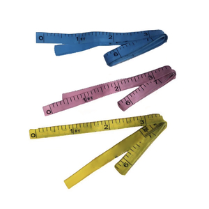 เทปวัดตัวแบบม้วนเก็บอัตโนมัติ สีสันสดใส 1.25 ม. เทปผ้าสองหน้า สำหรับงานเย็บผ้าและงานฝีมือ - Product Image 5