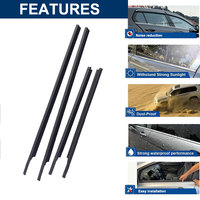 Durable Suzuki Every/Carry 2008-2014 Garniture de moulure de fenêtre extérieure de voiture