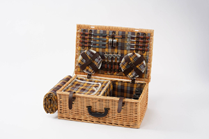 Cesta Plegable para Picnic y Camping al Aire Libre, Estilo Caricatura JY, Cesta <span class=keywords><strong>de</strong></span> Almacenamiento Portátil con Tapa, Cestas <span class=keywords><strong>de</strong></span> Picnic al Por Mayor - Product Image 3