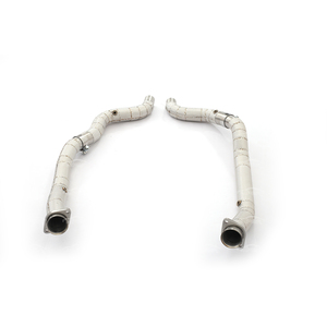 MPER para <span class=keywords><strong>Land</strong></span> <span class=keywords><strong>Rover</strong></span> Range <span class=keywords><strong>Rover</strong></span> Sport SVR 5.0T L494 T304, Tubo de Escape de Acero Inoxidable con Protector Térmico, Mejora del Turbo, Sonido Deportivo - Product Image 5