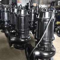 Pompe submersible en fonte WQ pour eaux usées, anti-colmatage, haute pression, haute pression de refoulement, pompe de déshydratation OEM pour travaux municipaux et agricoles
