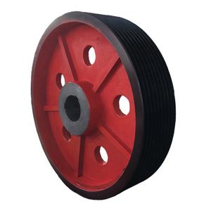 高マンガン鋼材料ジョークラッシャースペアパーツプーリー - Product Image 1