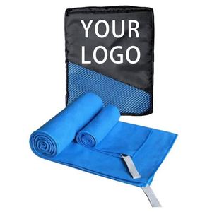 Serviette de sport de haute qualité à séchage rapide en microfibre pour la salle de sport, la plage et les activités de plein air avec sac en filet - Product Image 1
