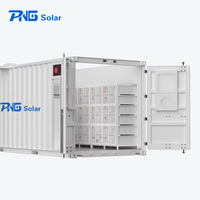 Baterai Ion Litium Lifepo4 Tegangan Tinggi PNG Bess 1000kWh 2MWH 3MWh 4MWh Ess Penyimpanan Energi Surya Kontainer