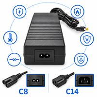 Alimentation professionnelle 15V 6A 90W avec prise EU, adaptateur secteur CA/CC à découpage haute stabilité pour moniteur, ordinateur, téléviseur