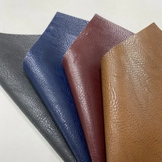 Kulit Pu sintetis kain kulit asli bahan kulit untuk Sofa