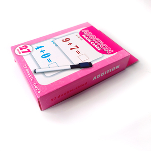 New arrivals tùy chỉnh học tập đồ chơi giáo dục màu đen trắng bé kích thích thị giác THẺ FLASH cho trẻ em Toddler toán học - Product Image 6