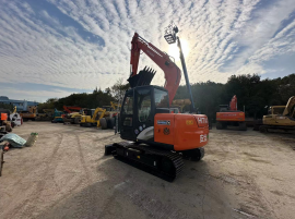 Excavatrice d'occasion Hitachi ZX70 7 tonnes, excavatrice hydraulique sur chenilles d'occasion, prix bas, bulldozers d'occasion - Product Image 6