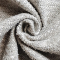 Tissu décoratif en polyester turc sablé, antistatique, sans sable, ignifuge, vente en gros Chine