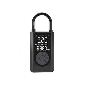 Pompe à <span class=keywords><strong>air</strong></span> électrique miniature portable, pompe à main rechargeable, trois fonctions, batterie externe, utilisation sans fil et filaire, gonfleur de pneus de voiture - Product Image 1