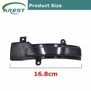 2X For mitMitsubishi Outlander 2013-2020 <span class=keywords><strong>Lancer</strong></span> 2016 OEM 8351 a135 <span class=keywords><strong>LED</strong></span> lato lato aletta dinamica indicatore di direzione luce specchietto retrovisore - Product Image 3