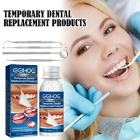Marque privée Colle Adhésive Temporaire Résine Dents Fausse Décoration Colle Résine kit Pour Fak Bretelles