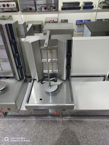 Máquina de <span class=keywords><strong>Shawarma</strong></span> y Kebab de Alta Calidad con <span class=keywords><strong>2</strong></span> Quemadores, a Gas, Comercial - Product Image 4